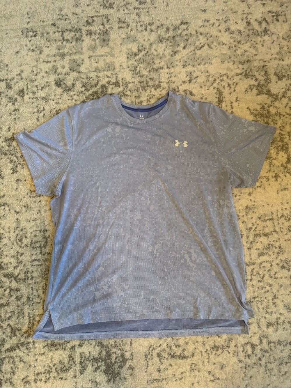 Under Armour Men’s Light Blue Short-Sleeve Athletic Tee